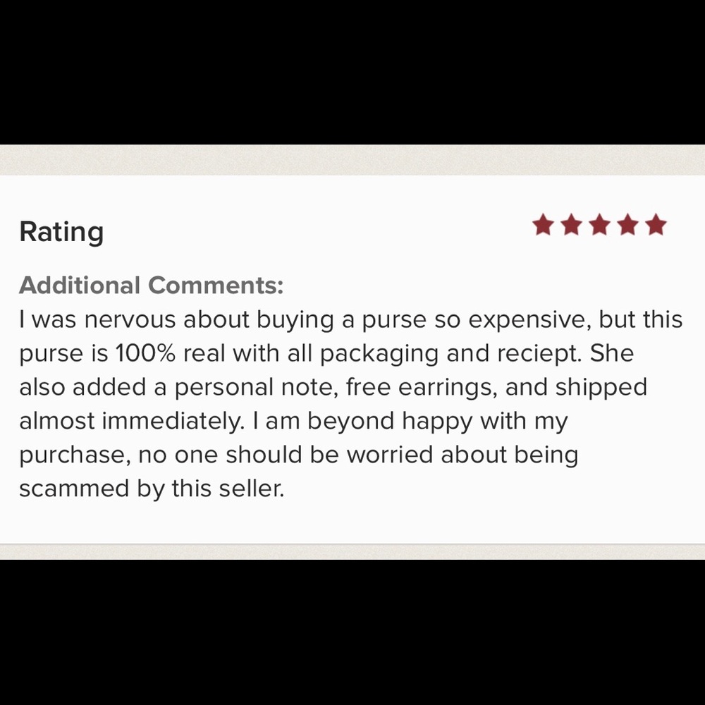 100% ⭐️⭐️⭐️⭐️⭐️ Seller!